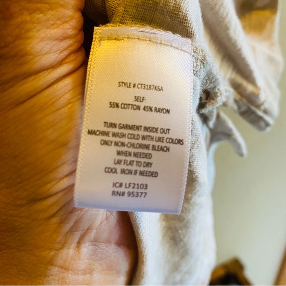 SANCTUARY Tan Camo Scoop Neck T Shirt - Picture 3 of 4